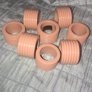 LOT of 8 Park B Smith Pink napkin holders